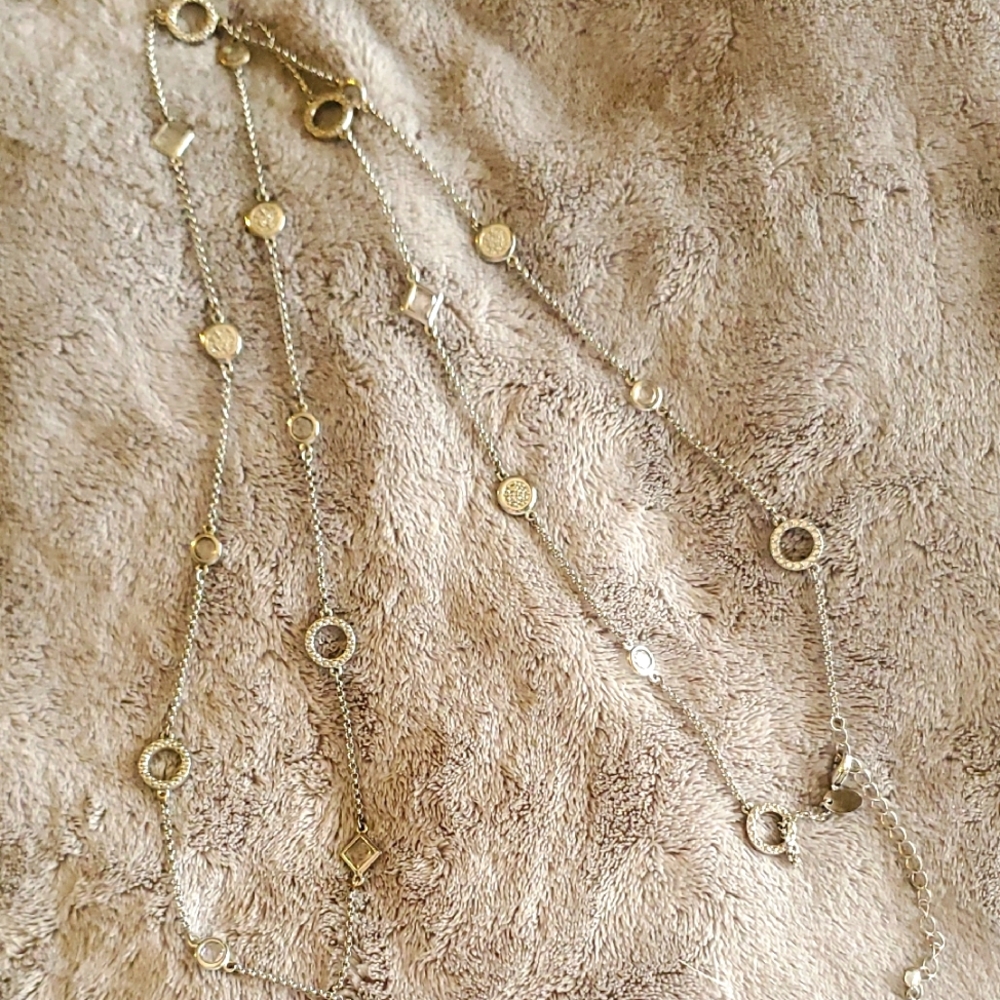 Lia Sophia Long Silver Women's Necklace